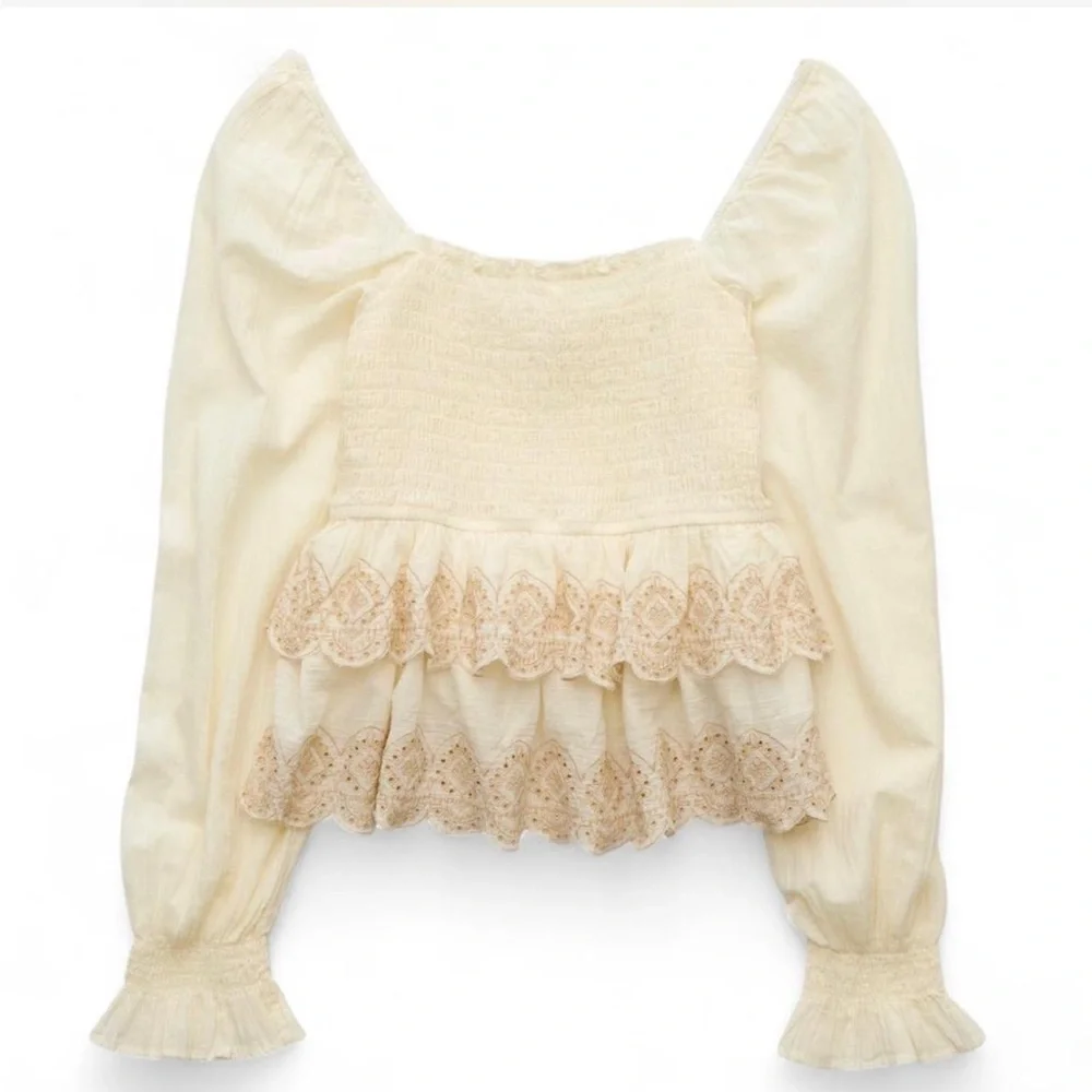 American Eagle Outfitters chic cream